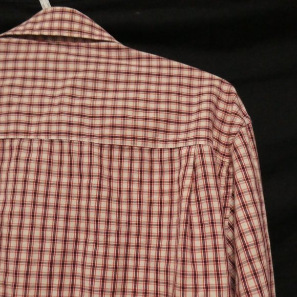 PROTOCOL, checkered button down shirt, 15.5 neck, 34-35 - Picture 12 of 16
